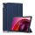 Gigapack Lenovo Tab M10 5G GIGAPACK Tok álló, bőr hatású aktív FLIP, asztali tartó, SÖTÉTKÉK
