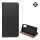 Gigapack Xiaomi Poco C65 4G Gigapack Tok álló, valódi bőr FLIP, asztali tartó, FEKETE