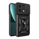 Gigapack Redmi Note 13 5G Gigapack Defender szilikon telefonvédő ütésállóság, kameravédő, FEKETE