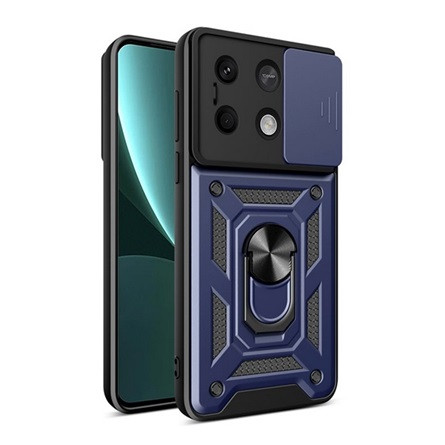 Gigapack Redmi Note 13 5G Gigapack Defender szilikon telefonvédő ütésállóság, kameravédő, SÖTÉTKÉK
