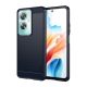Mofi Oppo A79 5G MOFI szilikon telefonvédő ütésállóság, karbon minta, SÖTÉTKÉK