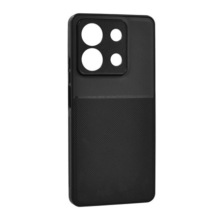 Gigapack Redmi Note 13 5G Gigapack Szilikon telefonvédő ütésállóság, csíkos, FEKETE