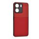 Gigapack Xiaomi Poco C65 4G GIGAPACK Szilikon telefonvédő ütésállóság, csíkos, PIROS