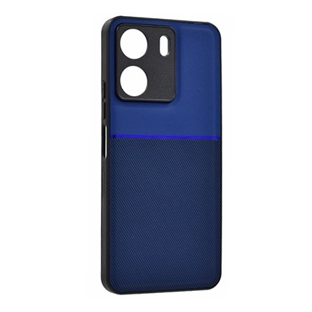Gigapack Xiaomi Poco C65 4G Gigapack Szilikon telefonvédő ütésállóság, csíkos, SÖTÉTKÉK