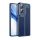 Gigapack Oppo A79 5G Gigapack Szilikon telefonvédő ütésállóság, varrás minta, SÖTÉTKÉK