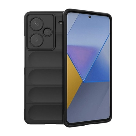 Gigapack Redmi Note 13 Pro Plus 5G Gigapack Szilikon telefonvédő ütésállóság, 3D, FEKETE