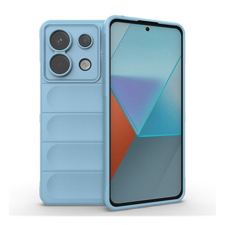 Gigapack Xiaomi Poco X6 5G Gigapack Szilikon telefonvédő ütésállóság, 3D, VILÁGOSKÉK