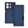 Gigapack Redmi Note 13 5G Gigapack Tok álló, bőr hatású FLIP, karbon minta, SÖTÉTKÉK
