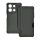 Gigapack Redmi Note 13 4G Gigapack Tok álló, bőr hatású FLIP, karbon minta, SÖTÉTZÖLD