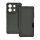 Gigapack Xiaomi Poco X6 5G Gigapack Tok álló, bőr hatású FLIP, karbon minta, SÖTÉTZÖLD