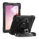 Gigapack Lenovo Tab M8 Gen4 Gigapack Defender műanyag telefonvédő ütésállóság, vállpánt, FEKETE