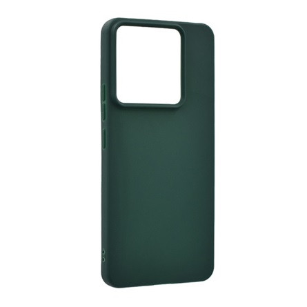 Gigapack Xiaomi Poco X6 5G Gigapack Szilikon telefonvédő matt SÖTÉTZÖLD
