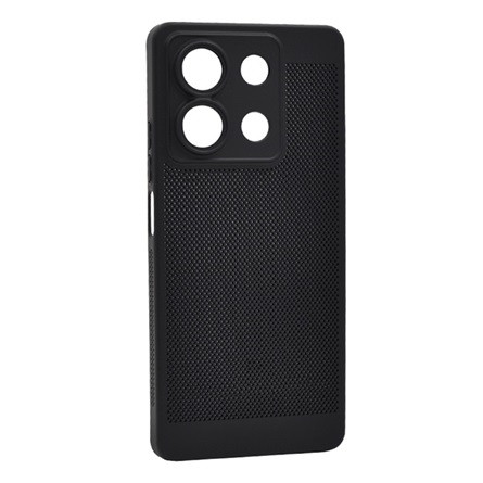 Gigapack Redmi Note 13 5G GIGAPACK Műanyag telefonvédő légáteresztő, kameravédő, FEKETE