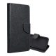 Gigapack Xiaomi 13T Pro Gigapack Tok álló, bőr hatású FLIP, textil hatás, FEKETE