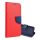 Gigapack Samsung A15 5G Gigapack Tok álló, bőr hatású FLIP, textil hatás, PIROS/KÉK