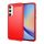Gigapack Samsung A35 5G Gigapack Szilikon telefonvédő ütésállóság, karbon minta, PIROS