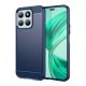 Gigapack Honor X8b 4G Gigapack Szilikon telefonvédő ütésállóság, karbon minta, SÖTÉTKÉK