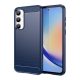 Gigapack Samsung A35 5G Gigapack Szilikon telefonvédő ütésállóság, karbon minta, SÖTÉTKÉK