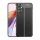 Gigapack Samsung A35 5G Gigapack Szilikon telefonvédő ütésállóság, varrás minta, FEKETE