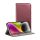 Gigapack Xiaomi Poco X6 5G Gigapack Tok álló, bőr hatású FLIP, asztali tartó, BURGUNDY