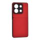 Gigapack Redmi Note 13 4G Gigapack Szilikon telefonvédő ütésállóság, csíkos, PIROS