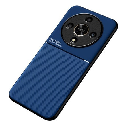 Gigapack Honor Magic6 Lite 5G Gigapack Szilikon telefonvédő ütésállóság, csíkos, SÖTÉTKÉK