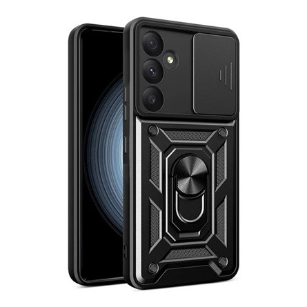 Gigapack Samsung A35 5G Gigapack Defender szilikon telefonvédő ütésállóság, kameravédő, FEKETE
