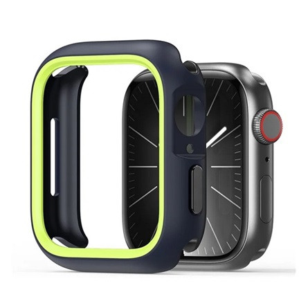 Dux Ducis Apple Watch Series 9 45mm DUX DUCIS BAMO műanyag óra keret ütésállóság VILÁGOSZÖLD