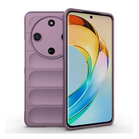 Gigapack Honor Magic6 Lite 5G Gigapack Szilikon telefonvédő ütésállóság, 3D, LILA