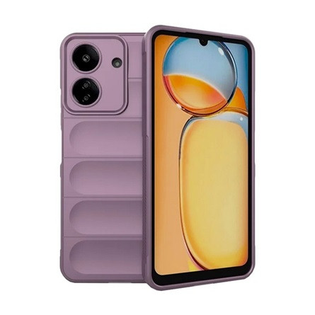 Gigapack Xiaomi Poco C65 4G Gigapack Szilikon telefonvédő ütésállóság, 3D, LILA