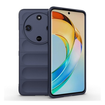 Gigapack Honor Magic6 Lite 5G Gigapack Szilikon telefonvédő ütésállóság, 3D, SÖTÉTKÉK