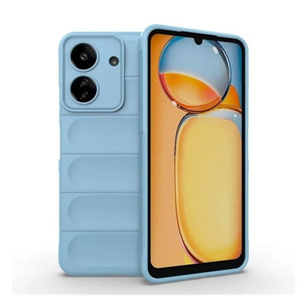 Gigapack Xiaomi Poco C65 4G GIGAPACK Szilikon telefonvédő ütésállóság, 3D, VILÁGOSKÉK
