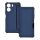Gigapack Xiaomi Poco C65 4G Gigapack Tok álló, bőr hatású FLIP, karbon minta, SÖTÉTKÉK
