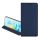 Dux Ducis OnePlus 12 5G DUX DUCIS SKIN PRO tok álló, bőr hatású FLIP, asztali tartó, SÖTÉTKÉK