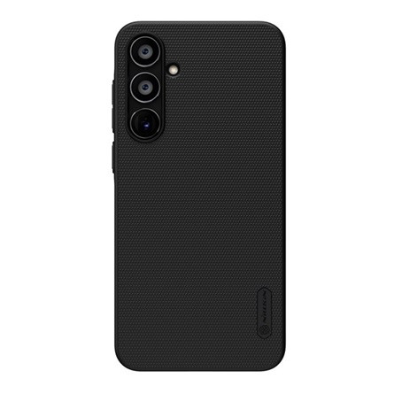 Nillkin Samsung A35 5G NILLKIN SUPER FROSTED műanyag telefonvédő gumírozott, érdes felület, FEKETE