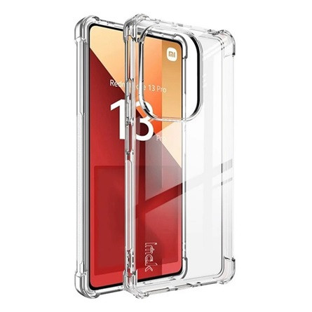 Imak Redmi Note 13 Pro 4G IMAK szilikon telefonvédő ütésállóság, légpárnás sarok, ÁTLÁTSZÓ