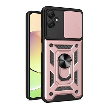 Gigapack Samsung A05 4G Gigapack Defender szilikon telefonvédő ütésállóság, kameravédő, ROZÉARANY