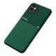 Gigapack Samsung A05 4G GIGAPACK Szilikon telefonvédő ütésállóság, csíkos, SÖTÉTZÖLD
