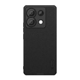   Nillkin Xiaomi Poco X6 5G NILLKIN SUPER FROSTED PRO műanyag telefonvédő ütésállóság, érdes felület, FEKETE