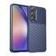 Gigapack Samsung A55 5G Gigapack Szilikon telefonvédő ütésállóság, dombor minta, SÖTÉTKÉK