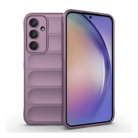 Gigapack Samsung A55 5G GIGAPACK Szilikon telefonvédő ütésállóság, 3D, LILA