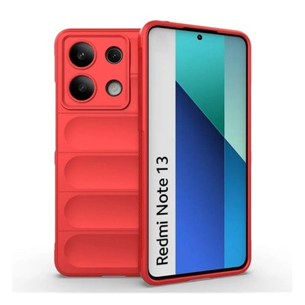 Gigapack Redmi Note 13 4G Gigapack Szilikon telefonvédő ütésállóság, 3D, PIROS