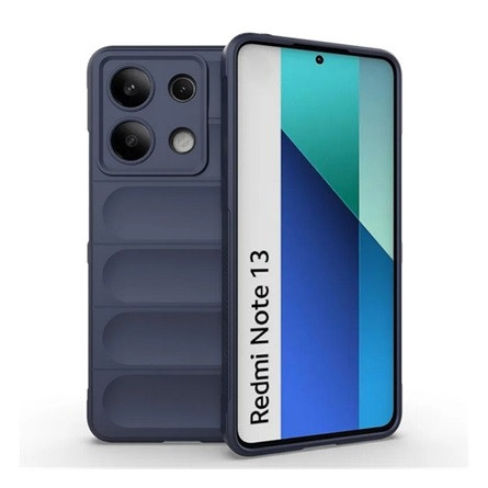 Gigapack Redmi Note 13 4G GIGAPACK Szilikon telefonvédő ütésállóság, 3D, SÖTÉTKÉK