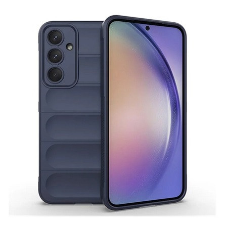 Gigapack Samsung A55 5G Gigapack Szilikon telefonvédő ütésállóság, 3D, SÖTÉTKÉK