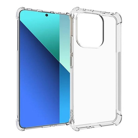Gigapack Redmi Note 13 4G Gigapack Szilikon telefonvédő ütésállóság, légpárnás sarok, ÁTLÁTSZÓ