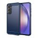 Gigapack Samsung A55 5G Gigapack Szilikon telefonvédő ütésállóság, karbon minta, SÖTÉTKÉK