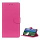 Gigapack Samsung Xcover 7 5G Gigapack Tok álló, bőr hatású FLIP, prémium, MAGENTA