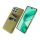 Gigapack Honor X8b 4G Gigapack Műanyag telefonvédő ütésállóság, textil hatás, CITROMSÁRGA