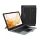 Nillkin Samsung Tab S9 LTE NILLKIN BUMPER COMBO BACKLIT billentyűzetes defender tok QWERTY, ceruza tartó, FEKETE