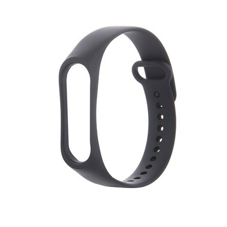 Gigapack Xiaomi Mi Band 7 Gigapack Pótszíj egyedi méret, szilikon, FEKETE